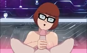 Velma Dinkley Sucks Cock and Gets Filled with Cock